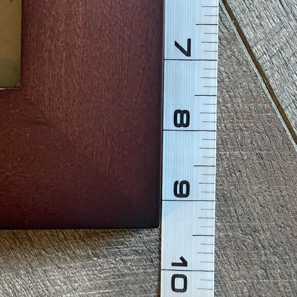 Burnes Home Accents, Rich-Brown, Wooden 4x5 Picture Frame. - Picture 4 of 5